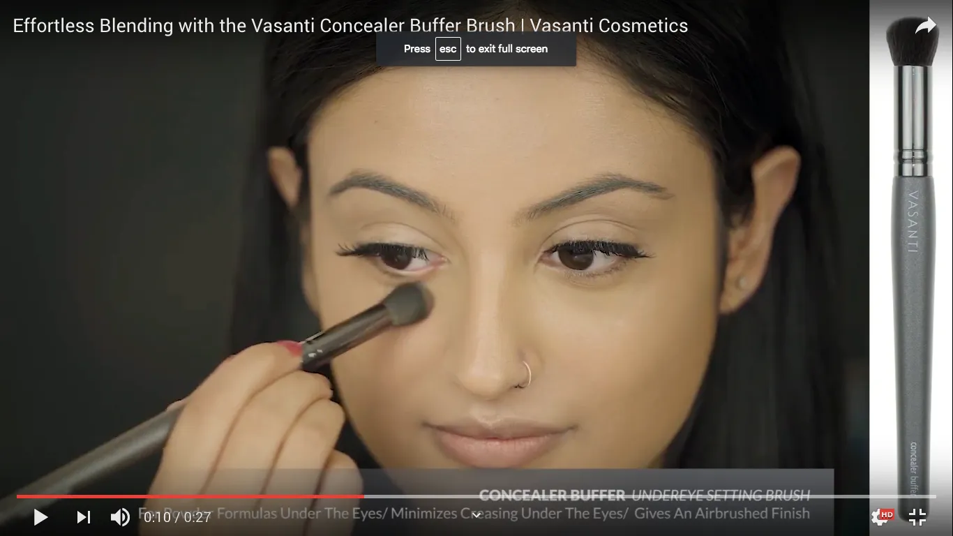 Concealer Buffer - Undereye setting brush