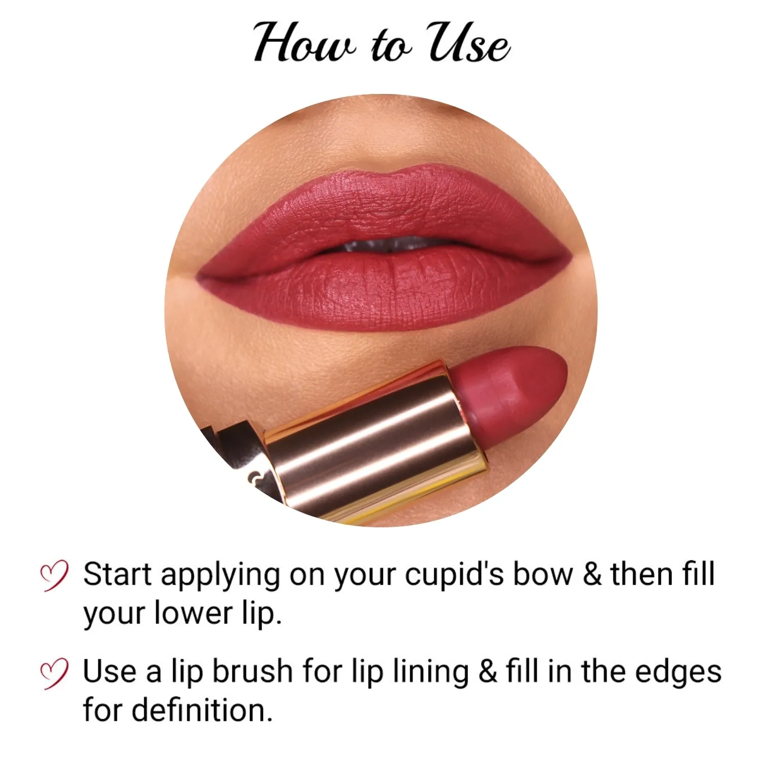 Iba Long-stay Matte Lipstick Limited Edition - Turkish Rose
